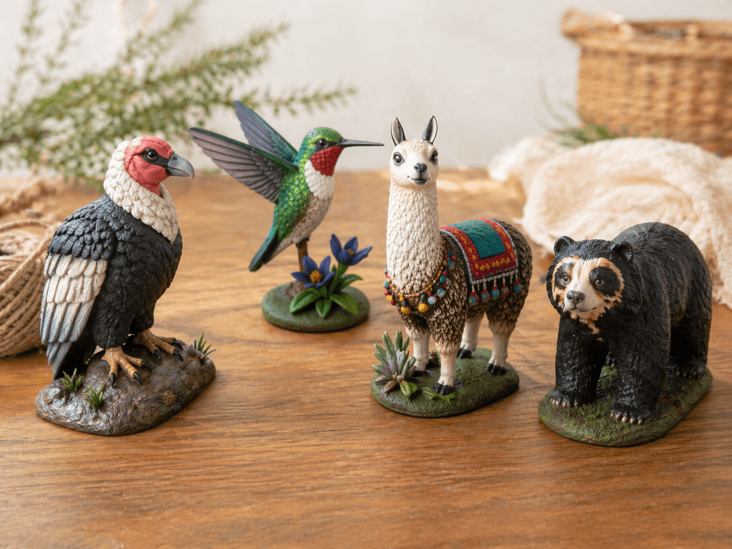 Tu Animal Andino en Porcelana — Hecho a Mano en Yaruquí
